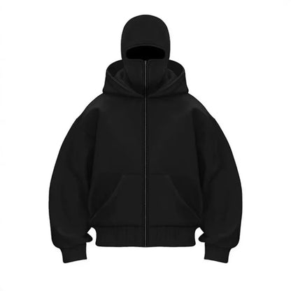Bluza z kapturem zapinana na zamek