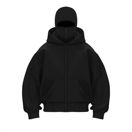Bluza z kapturem zapinana na zamek
