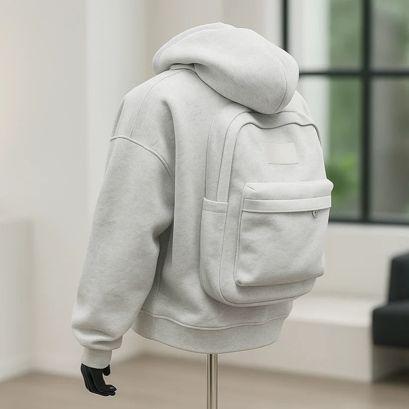 Plecak unisex z kapturem