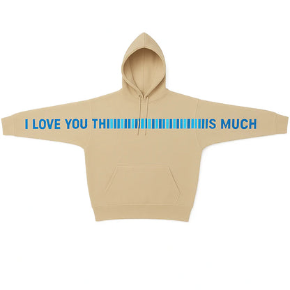 Bluza z kapturem unisex Secret Message
