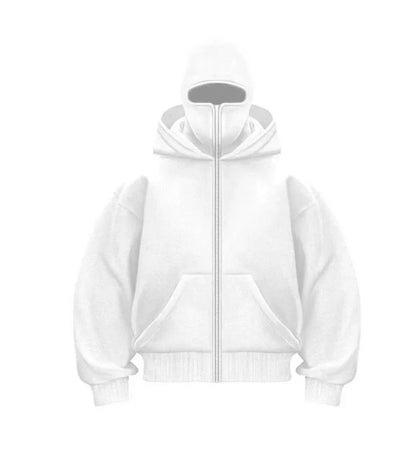 Bluza z kapturem zapinana na zamek